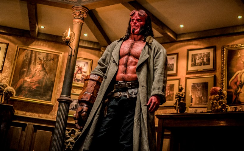 David Harbour stars as ‘Hellboy’ in HELLBOY.
Photo Credit: Mark Rogers.