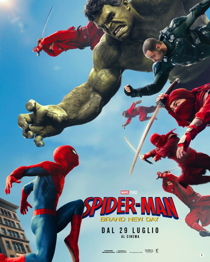 Il poster ufficiale di Spider-Man: Brand New Day
